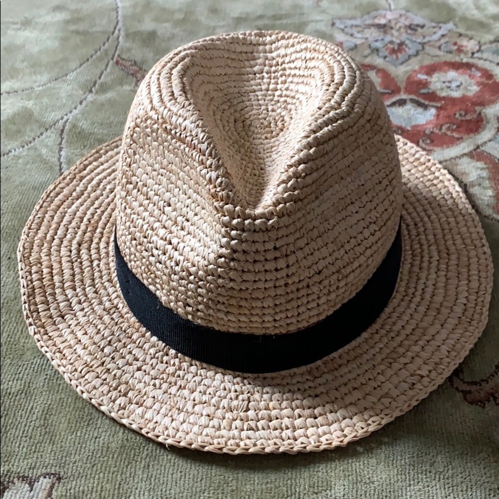 J. Crew Packable straw hat